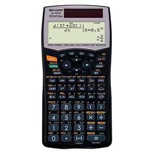Sharp EL-W516B Scientific Calculator with WriteView (Black) by Sharp