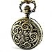 YouYouPifa Bronze Five Flowers Hollow Design Fashion Retro Small Pocket Watch