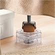Clear Bed Risers - Set of 8 (Clear) (1" H x 4" W x 4" D)