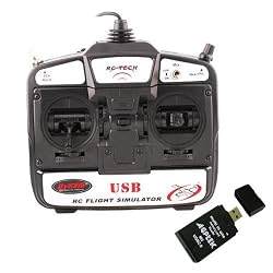 Dynam 6CH USB RC Flight Simulator For Heli Helicopter Airplane Glider w/ AGPtek USB 2.0 All in one card reader Dynam 6CH USB RC Flight Simulator For Heli Helicopter Airplane Glider w/ AGPtek USB 2.0 All in one card reader
