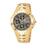 Seiko Mens Coutura Alarm Chronograph Watch SNA694 by Seiko