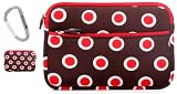 Red Brown Polkadots Sleeve sale price