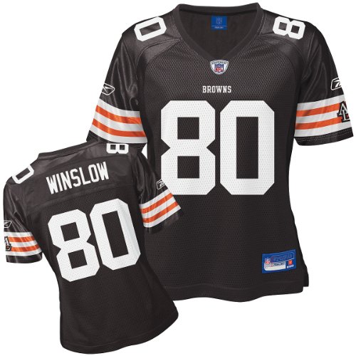 Reebok Cleveland Browns Kellen Winslow Women's Replica Jersey Large