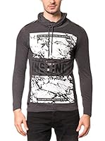 AMERICAN PEOPLE Camiseta Manga Larga Tibere (Gris Oscuro)