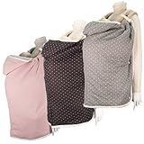 エルゴ対応　クロスプラス　授乳兼用 接結ドットジャガード×フリースワンタッチケープ 簡易亀甲 (ピンク)