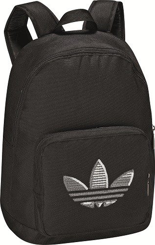Adidas Damen Rucksack WMN SY BPack S, black/metallic silver, 37x22.5x12x5 cm, X34049