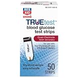 Rite Aid Truetrack Blood Glucose Strips 50 ct.