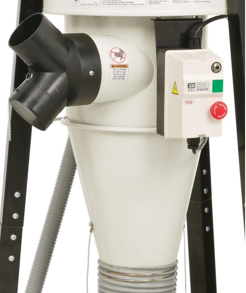 Shop Fox W1823 Portable Cyclone Dust Collector