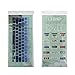 Litop Gradient Thin Silicone Keyboard Cover Keyboard Skin for Apple 13