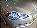 12 by 48 Inches Self Adhesive Headlight, Tail Lights, Fog Lights Tint Vinyl Film (12 X 48, Dark Blue)