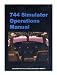 インタークラフト 744 Simulator Operations Manual P254 オールカラー 日本語  744som