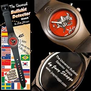 Universal Bullshit Detector Watch by Joey Skaggs