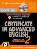 Cambridge Certificate in Advanced English 2: For Updated Exam with Answers with CD (Audio): Official Examination Papers from Cambridge ESOL: No. 2 (Cambridge Books for Cambridge Exams)