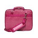 CaseCrown Double Memory Foam Padded Laptop Case with Front Pocket (Alligator Hot Pink)Sony VAIO VGN-NR360E/T 15.4-Inch Laptop