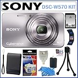 Sony Cyber-Shot DSC-W570 16.1 MP Digital Camera with 5x Wide-Angle Optical  ....