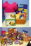 Camp Care Package - Gift Basket for Kids At Camp, Traveling, Grandma's, Etc. - Girl's Food and Candy Version