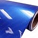 Avery SW900-646-M Gloss Bright Blue Metallic 3in x 5in (Sample Size) Supreme Vinyl Car Wrap Film