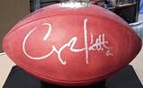 CLAY MATTHEW GREEN BAY PACKERS SIGNED AUTOGRAPHED FOOTBALL MATCHING HOLOGRAMS NUMBERS AND COA