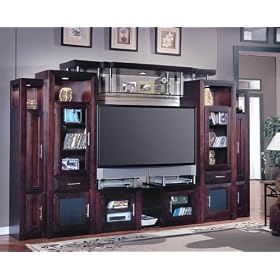 Milano Expandable Entertainment Center 6 Piece