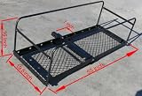 Foldable Cargo Carrier Trailer Hitch Reciever Car Truck