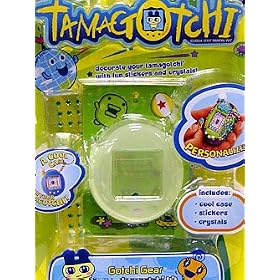 Click here to buy Tamagotchi Connection V 4.5 Tamagotchi Decoration Kit - Kuchipatchi Case Pack - green skin,... by Bandai.