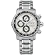 Ebel Men's 9750L62/63B60 1911 Discovery Chronograph Silver Dial Watch by Ebel