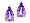 1.35 cttw Genuine Pear Shape Tanzanite Earrings LIFETIME WARRANTY