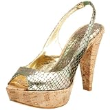 Sergio Zelcer Womens Worth Peek Toe Slingback