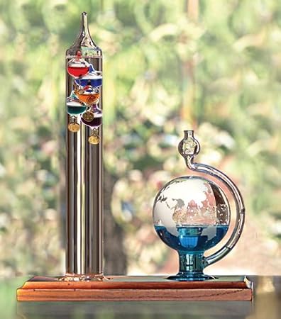 Galileo Thermometer / Barometer $19