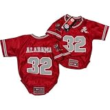 Alabama Crimson Tide- University of- NCAA Football Infant/baby Onesie Jersey Large 9-12 months