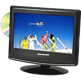 13.3 Inch QuantumFX TV-LED1312D 12V AC/DC Widescreen HD LED 1080p HDTV ATSC Digital Tuner with DVD