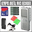 Olympus DS-2400 (142015) Digital Voice Recorder w/ Accessory Bundle