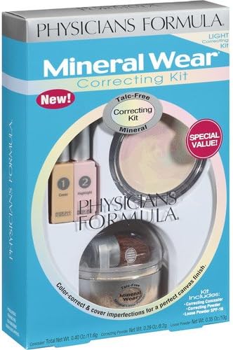 Physicians Formula Light Clair Mineral Wear Correcting Kit (Packaging May Vary)