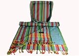 Kitchen & Housewares : Striped Kikoy Beach Towel and Bag