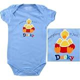 Baby-Says Bodysuit - everything is just... Ducky, 24 months