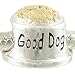Petite Good Dog Food Dish 14K and 925 Sterling Silver Bead fits European Charm Bracelet