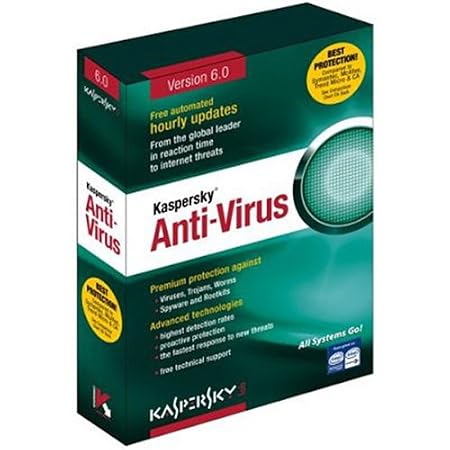 Kaspersky Anti-Virus 6 (bilingual edition) w/Spyware