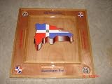 Dominican Republic Domino Table With the Mpa on -3D