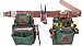 Occidental Leather 8585- L Heritage FatLip Tool Bag Set- Hunter Green Color. Size- Large. Made in U.S.A.