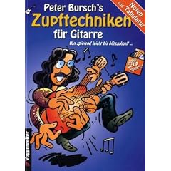 Peter Burschs Zupftechniken f�r Gitarre. Von spielend leicht bis blitzschnell...: Von spielend leicht bis blitzschnell.