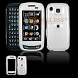 Samsung Impression A877 Cell Phone Honey White Protective Case Faceplate Cover + Free LiveMyLife Wristband