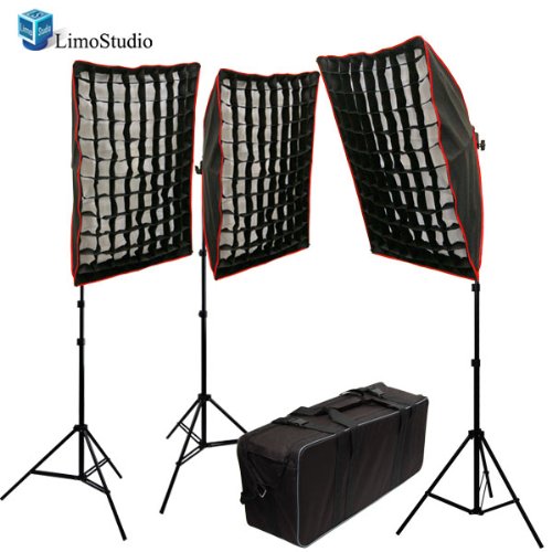 LimoStudio 1200W Photography Studio Grid Softboxes Photo