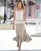 Together Garment-washed cotton poplin skirt|