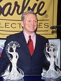 Designer Bob Mackie with New Liberty Barbie Doll He Designed Collections Premium Photographic Poster Print by Dave Allocca, 24x32