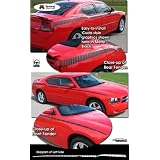 2006-2010 Dodge Charger Cuda Style Body Side Strobe Graphic Kit 1 by BMC Air Filter