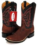 Resistol Ranch 'M4002' Cowboy Boots Mens 9 EE - Black