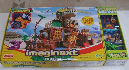 Imaginext T-Rex Mountain Gift Set with Bonus images