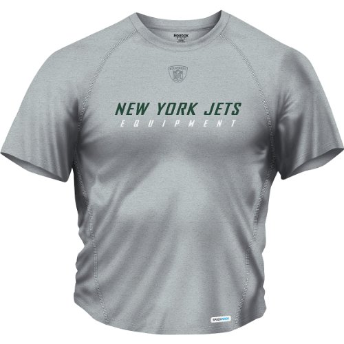 Reebok New York Jets Equipment Short Sleeve Speedwick Small