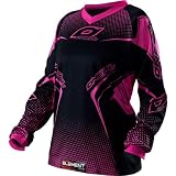O'Neal Racing Element Youth Girls MX/Off-Road/Dirt Bike Motorcycle Jersey - Black/Pink / X-Large