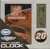 NASCAR Tony Stewart Desk Clock Thermometer